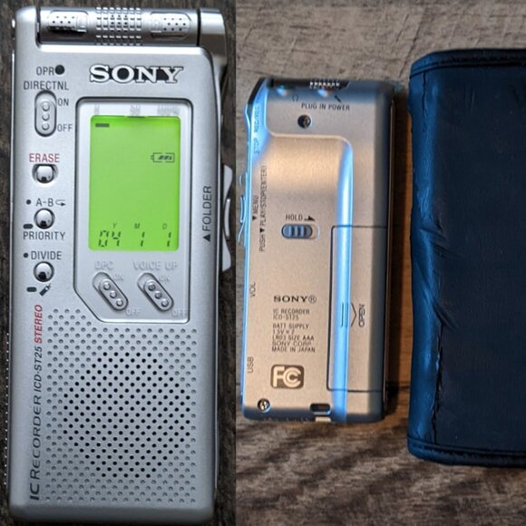 Sony Digital Voice Recorder ICD-ST25 - Picture 1 of 10